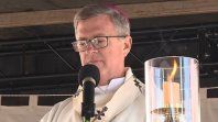 El arzobispo Jorge García Cuerva en la homilía por San Cayetano.