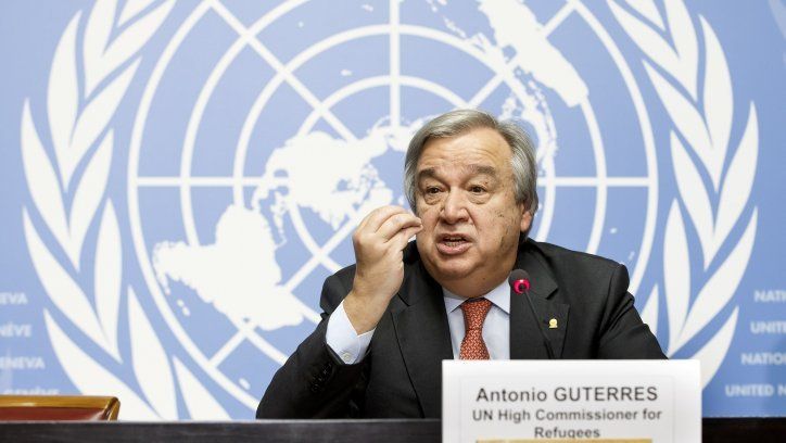 António Guterrez afirmó que se necesita una "eliminación gradual" de los combustibles fósiles, "no reducir, no disminuir". António Guterrez afirmó que se necesita una "eliminación gradual" de los combustibles fósiles, "no reducir, no disminuir".