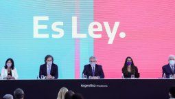 altText(La ley del aborto ya rige en todo el país mientras los celestes gritan: 