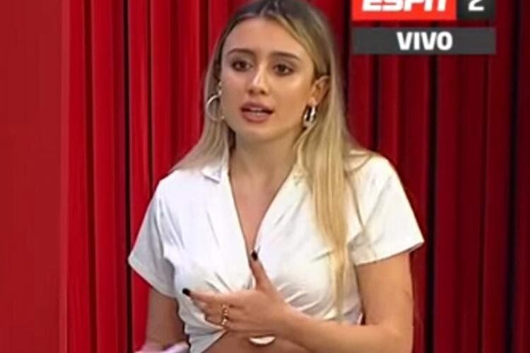 Morena Beltrán fue ninguneada al aire por Alina Moine en ESPN.
