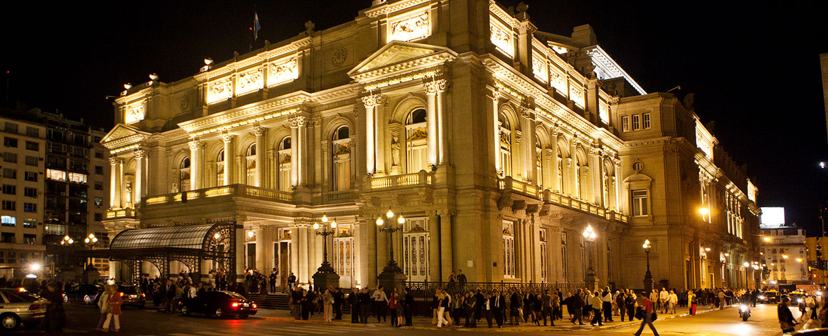 El maravilloso Teatro Colón en Buenos Aires. Foto: Turismo en Buenos Aires.