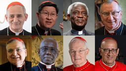 Los nombres de los candidatos para suceder al Papa Francisco que se repiten en medios italianos.