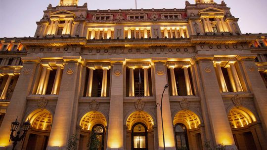 Palacio de Tribunales, sede de la Corte Suprema de Justicia de la Nación.