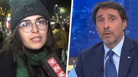 Eduardo Feinmann fue a buscar contradicciones en la marcha de Ni Una Menos, y terminó ligando una chicana en vivo que lo dejó espantosamente humillado. Foto: Urgente24/Captura X Eduardo Feinmann fue a buscar contradicciones en la marcha de Ni Una Menos, y terminó ligando una chicana en vivo que lo dejó espantosamente humillado. Foto: Urgente24/Captura X