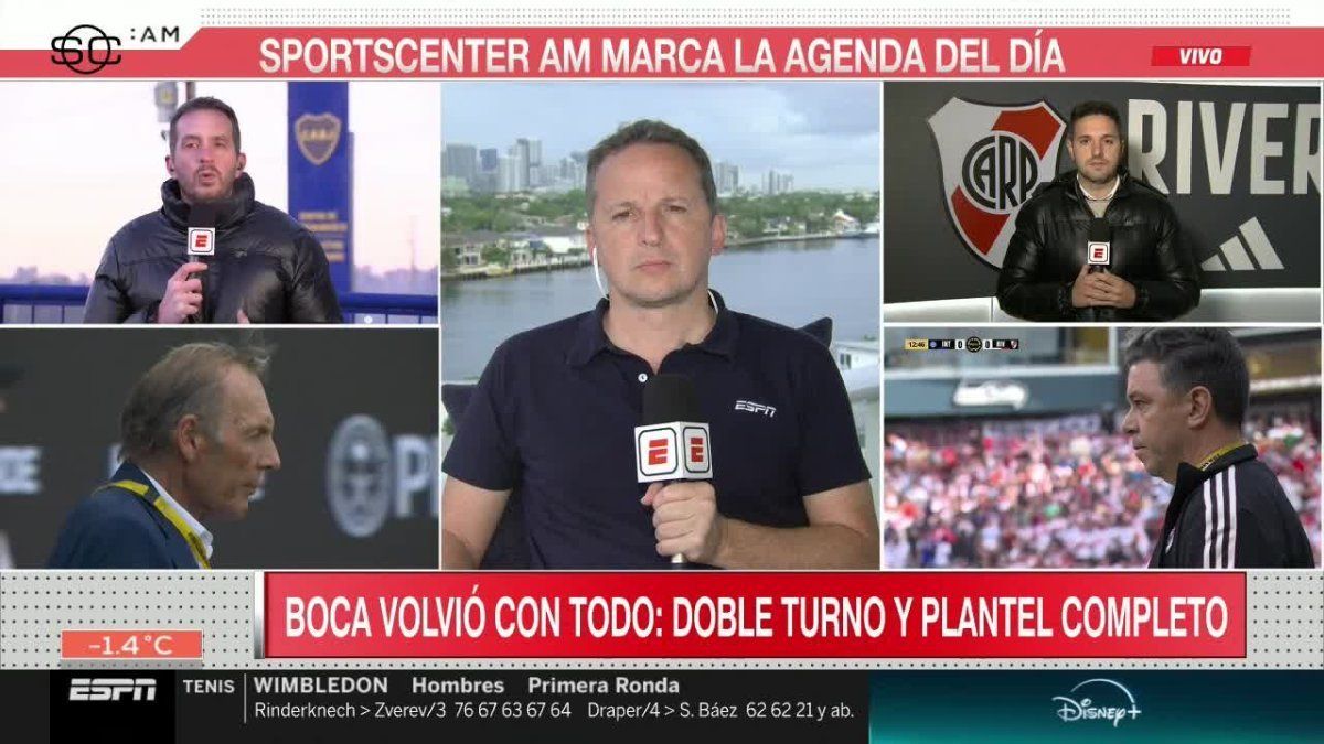 Inesperado: Periodista de ESPN ataca a Javier Milei al aire.