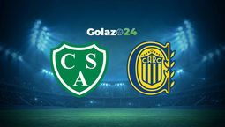 Sarmiento y Rosario Central se enfrentan por la Liga Profesional.