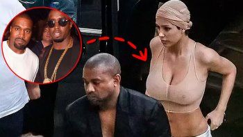 Kanye West en el ojo de la tormenta por caso Diddy Combs. 