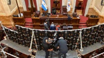 CFK convocó sesión para el 13/05: Ella sola en el recinto y los demás legisladores en sus despachos