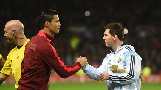 Cristiano Ronaldo y Messi, dos leyendas