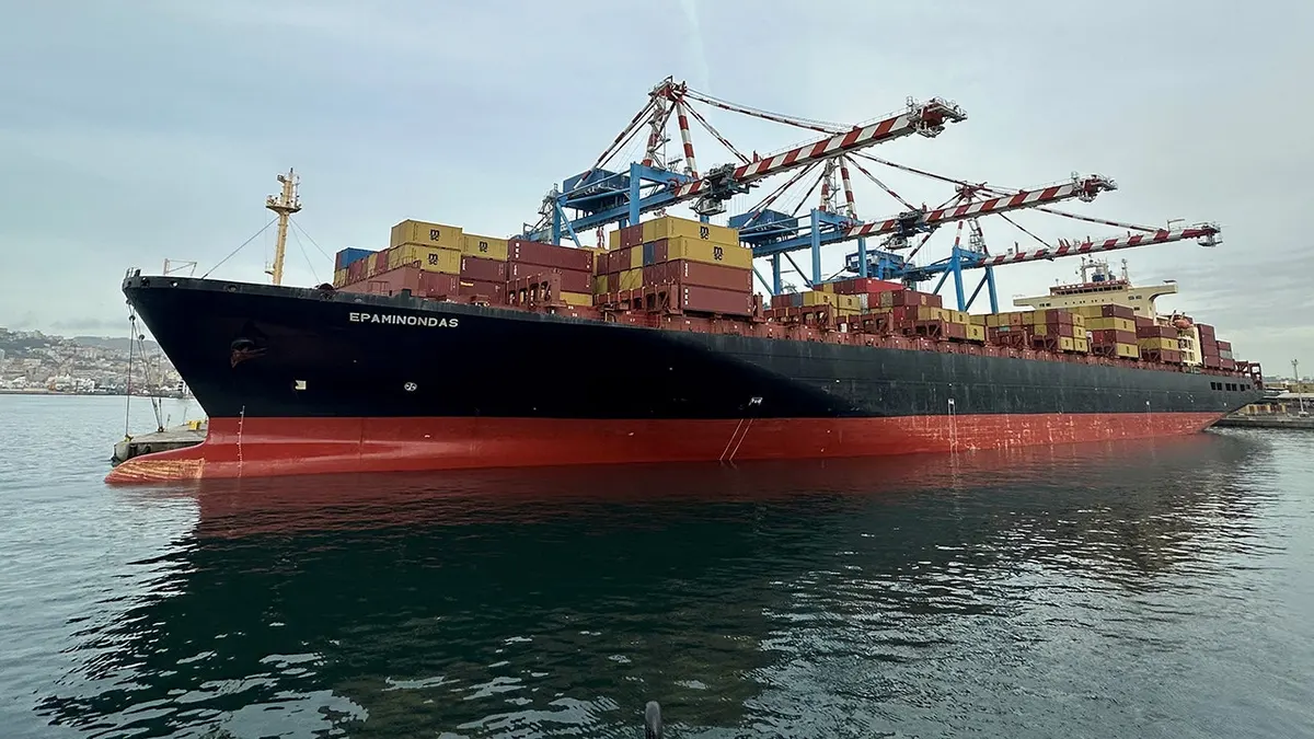 Epaminondas, la embarcación asediada por Irán Epaminondas, la embarcación asediada por Irán