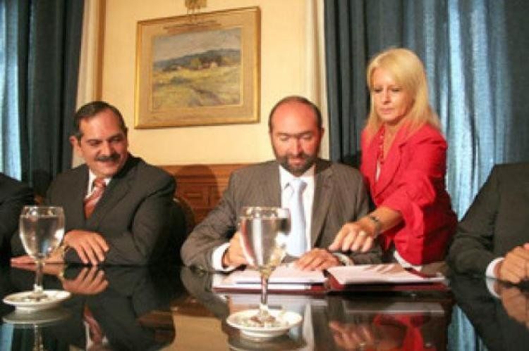 José Alperovich y Gustavo Cinosi, empresario allegado a Casa Rosada