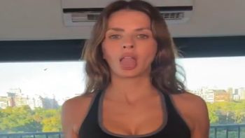 El video que se viralizó de la China Suárez tras la filtración de sus audios contra Pampita. (Foto: Captura de video) El video que se viralizó de la China Suárez tras la filtración de sus audios contra Pampita. (Foto: Captura de video)