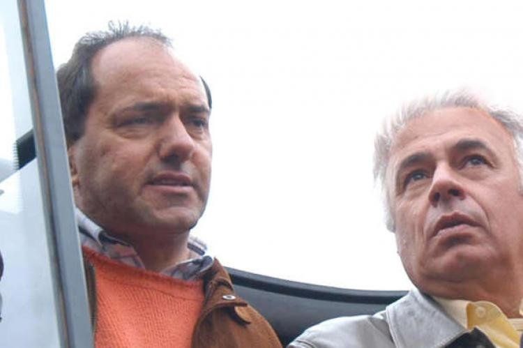 Scioli y De la Sota, por otra foto juntos.