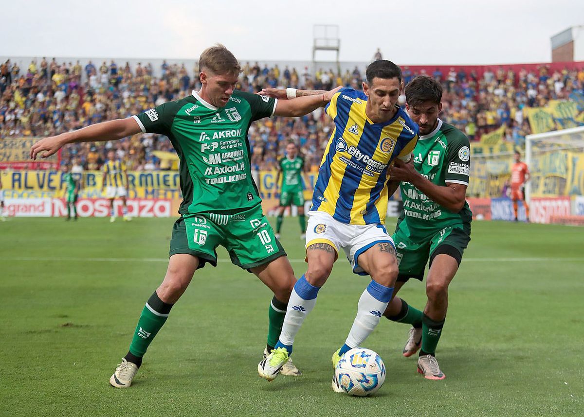 Con Ángel Di María, Rosario Central se impuso con comodidad y avanzó a 16avos de Copa Argentina