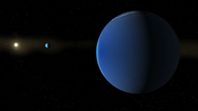 Ilustración de estrella TOI-791, y dos planetas gigantes que la NASA encontró. Ilustración de estrella TOI-791, y dos planetas gigantes que la NASA encontró.