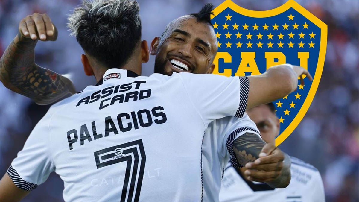 Arturo Vidal le envió un muy fuerte mensaje a su excompañero del Colo-Colo, Carlos Palacios, tras convertirse en el primer refuerzo de Boca: “Lo van a exigir”. Arturo Vidal le envió un muy fuerte mensaje a su excompañero del Colo-Colo, Carlos Palacios, tras convertirse en el primer refuerzo de Boca: “Lo van a exigir”.