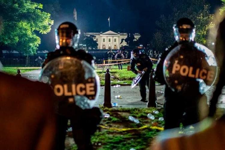 Disturbios en USA. /Foto:AFP/GettyImages