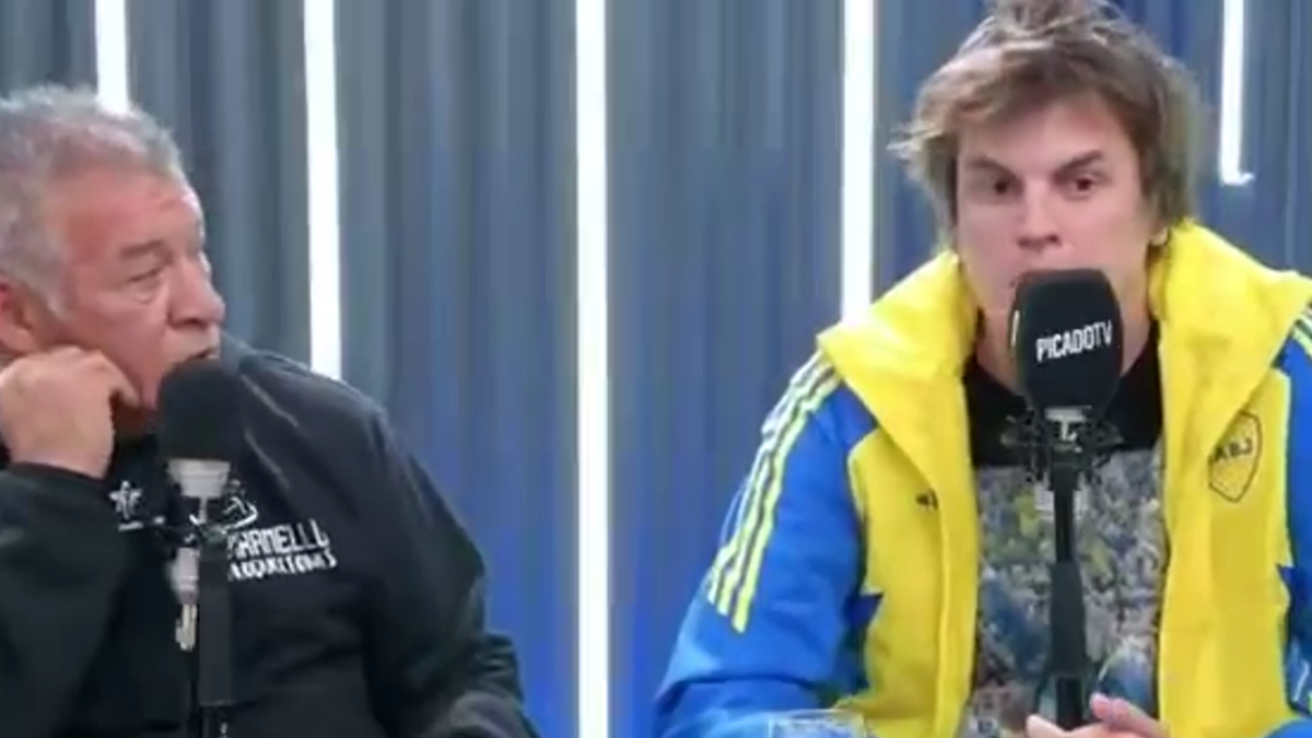 Bichi Borghi y Gustav Salvestrini, streamer de Boca Bichi Borghi y Gustav Salvestrini, streamer de Boca
