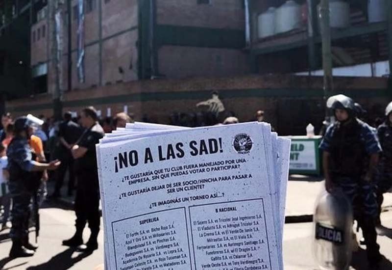 Javier Milei y las SAD Javier Milei y las SAD