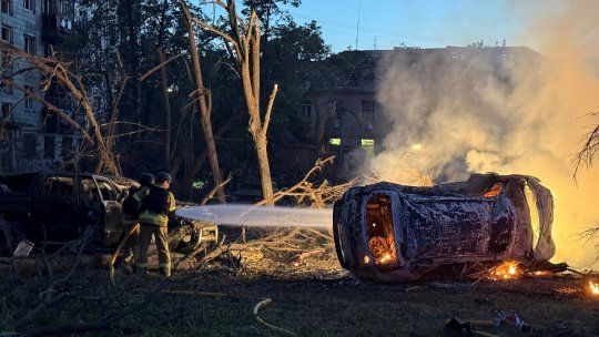 Noche de terror en Kiev en plena guerra por el ataque masivo más letal de Rusia