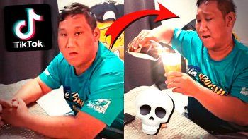 Una pésima idea para este influencer de TikTok. Una pésima idea para este influencer de TikTok.