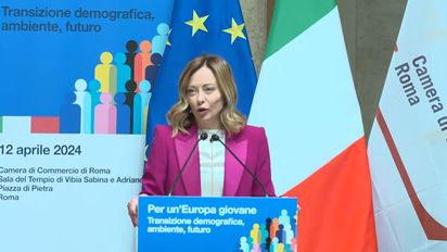 Italia: Meloni preocupada por la caída de natalidad apuesta por 
