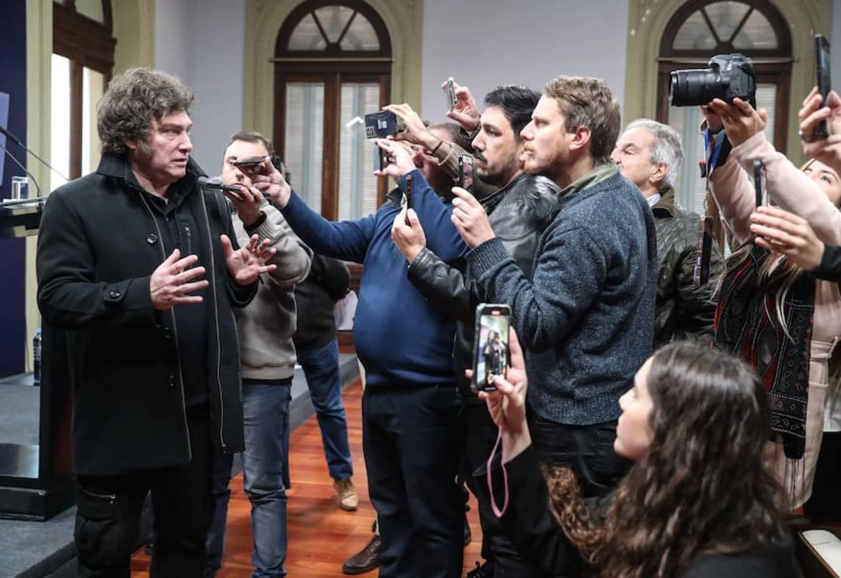 Javier Milei y su pesadilla con los periodistas
