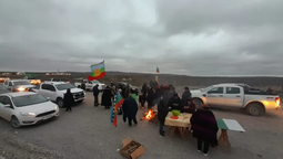 Mapuches cortan rutas en la zona de Vaca Muerta.&nbsp;