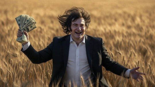 Producción récord del trigo (y la intermediación financiera de siempre...) salvará a Javier Milei de la recesión. Producción récord del trigo (y la intermediación financiera de siempre...) salvará a Javier Milei de la recesión.
