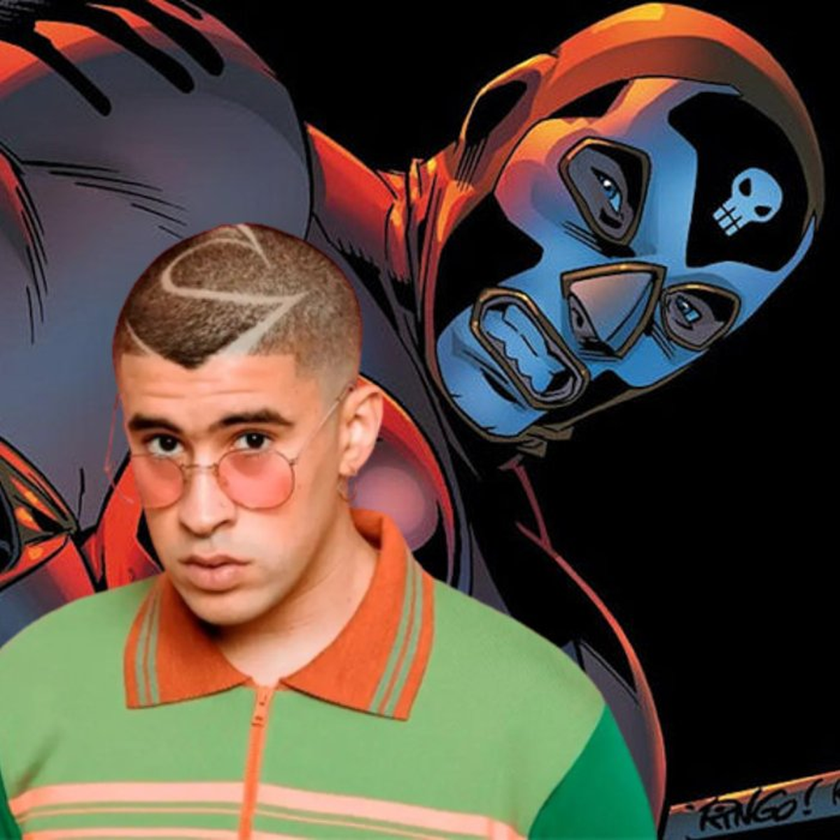 El Muerto, superhéroe que protagonizara Bad Bunny para Marvel.