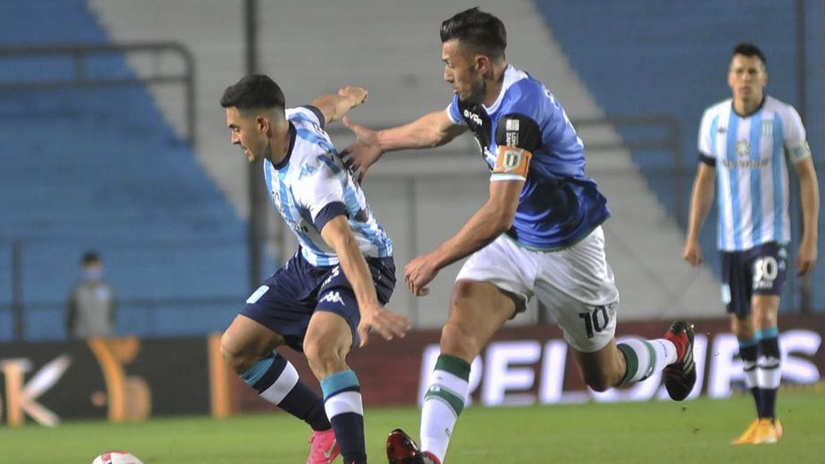 Racing y Banfield empataron 0-0 por la décima fecha de la Liga Profesional de Fútbol 2021.