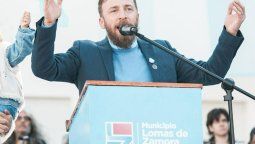 El intendente de Lomas de Zamora, Federico Otermín.&nbsp;