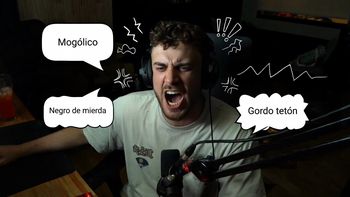 Santutu se pasó de rosca en stream, insultó a todos y terminó suspendido y cancelado