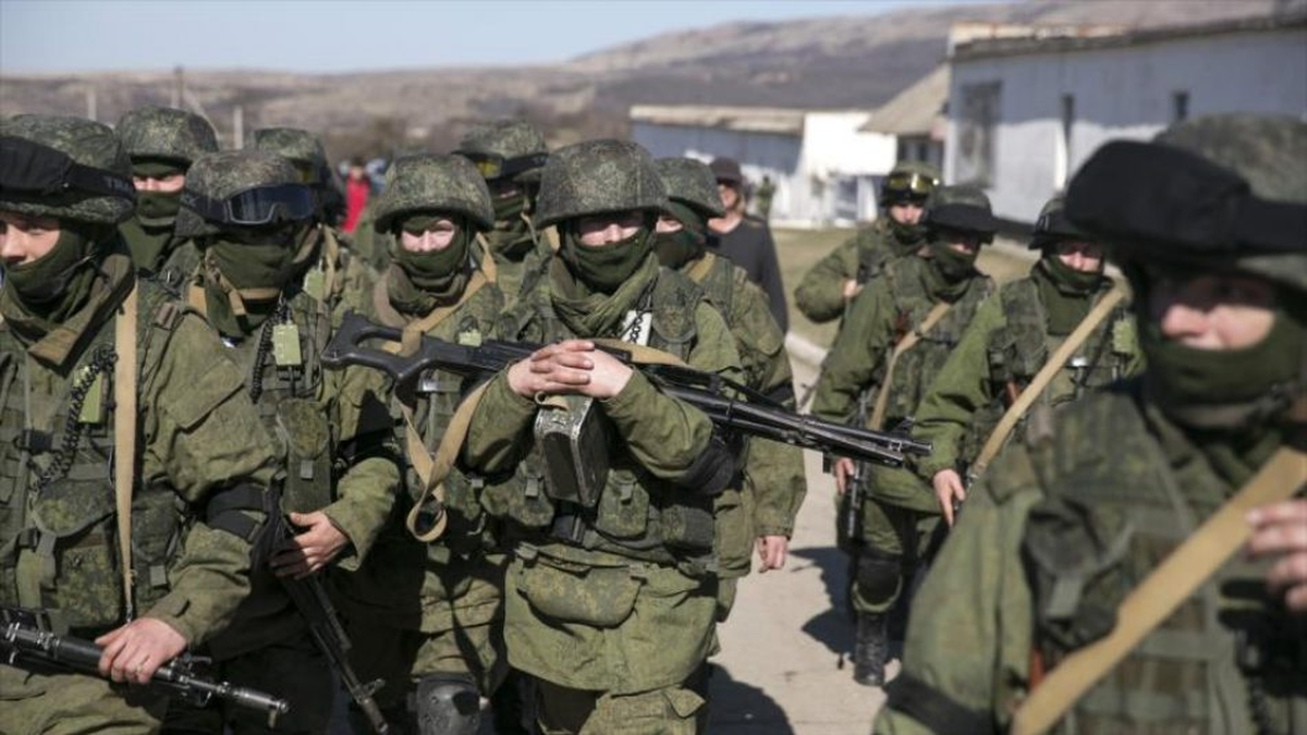 Las tropas de Ucrania resisten la invasión. 