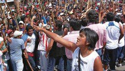 Milagro Sala en sus días de poder.