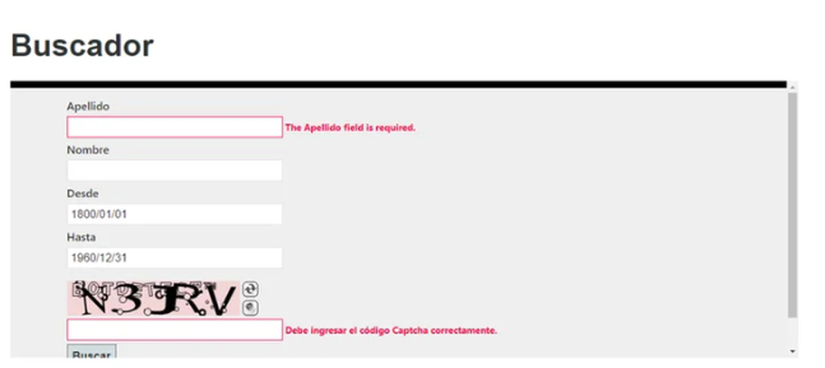 El buscador del Centro de Estudios Migratorios Latinoamericano es muy sencillo. Pero por ahora, arroja muchos errores...