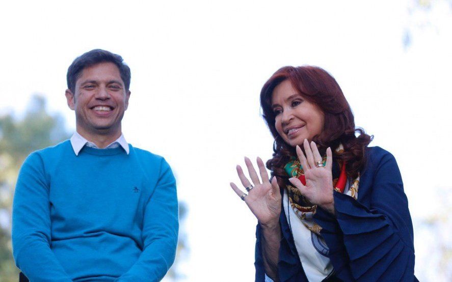 La expresidente CFK y el gobernador de Buenos Aires Axel Kicillof. La expresidente CFK y el gobernador de Buenos Aires Axel Kicillof.