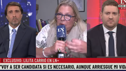 Carrió y su mensaje a la interna de JxC: 