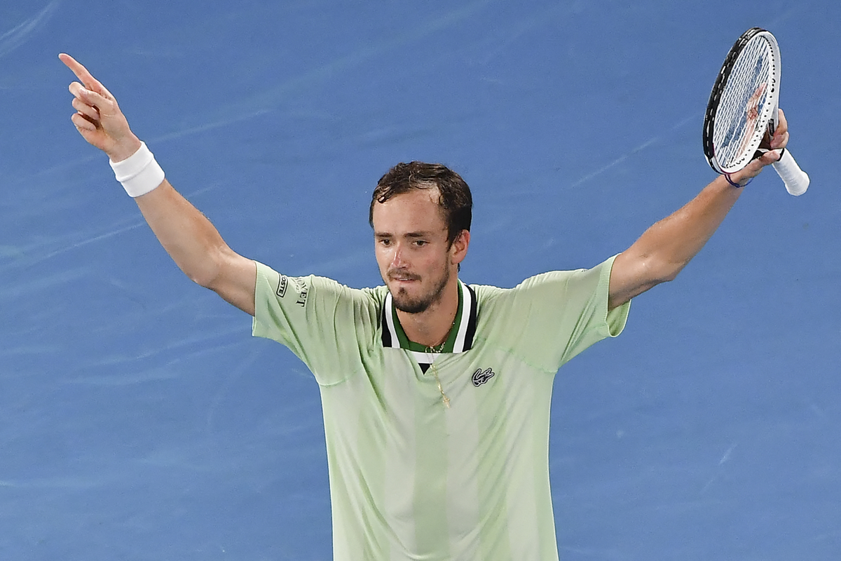 Daniil Medvédev, tenista 2° del mundo, se quedará afuera de Wimbledon por ser ruso. (Noticias Argentinas).