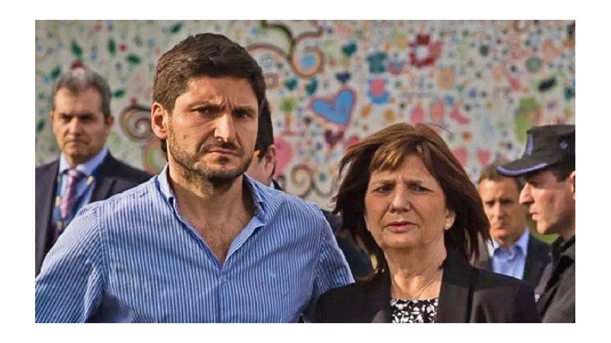 Patricia Bullrich y Maximiliano Pullaro. Patricia Bullrich y Maximiliano Pullaro.