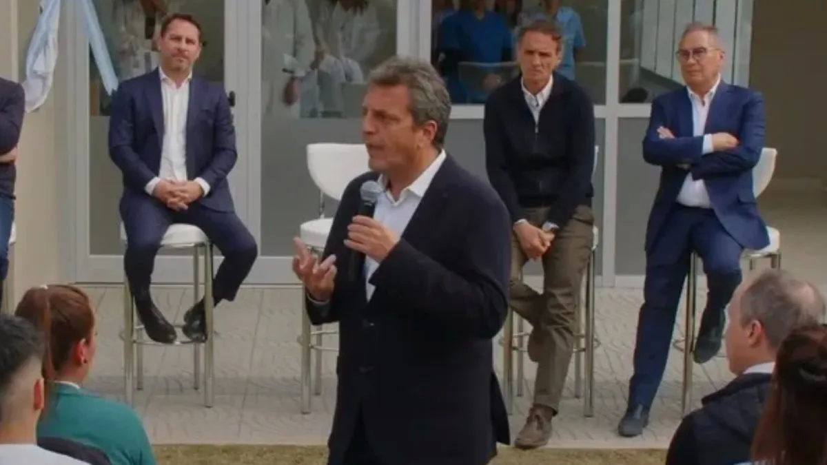 Sergio Massa habló de promesas incumplidas de la oposición