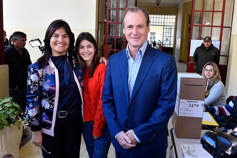 Gustavo Bordet votó en Concordia