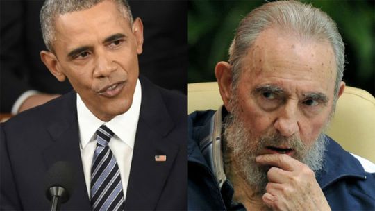 FidelCastro, líder y máximo referente de la Revolución Cubana y del Comunismo enAmérica, fallecía a los 90 años en La Habana. Imagen: Barack Obama y FidelCastro. FidelCastro, líder y máximo referente de la Revolución Cubana y del Comunismo enAmérica, fallecía a los 90 años en La Habana. Imagen: Barack Obama y FidelCastro.