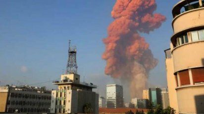 Fuertes explosiones en el puerto de Beirut: Son 63 los muertos y 3000 los heridos