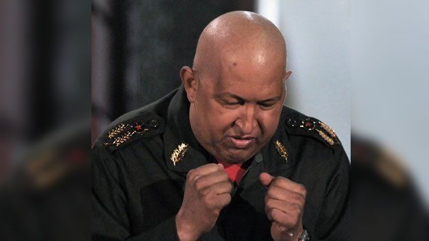 Hugo Chávez Frías.