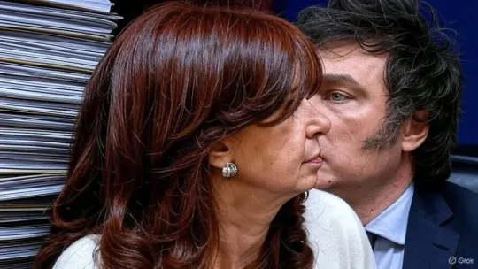 Conversaciones subterráneas entre los Milei y CFK. Conversaciones subterráneas entre los Milei y CFK.