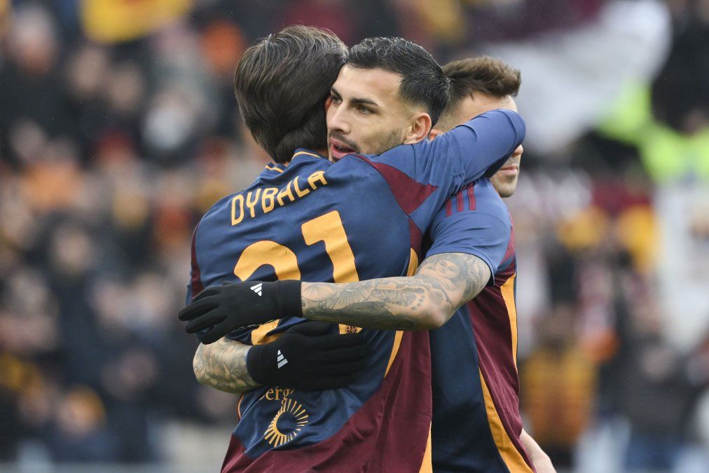 ¿Paulo Dybala se abrazará con Leandro Paredes en Boca?FOTO NA @OfficialASRoma