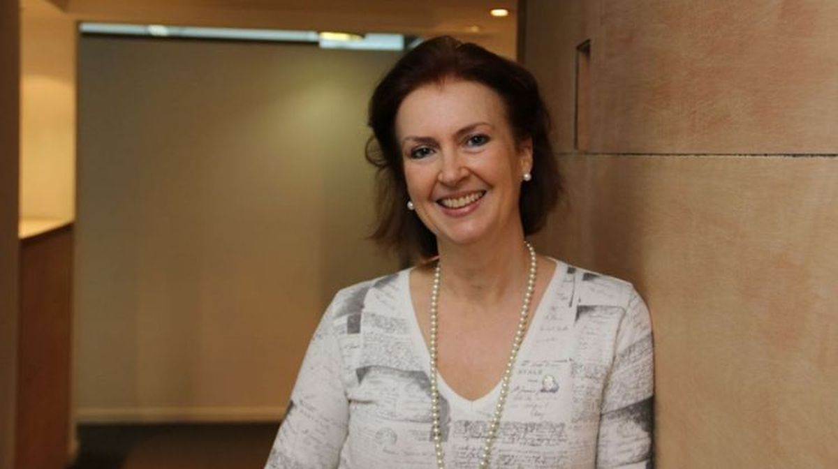 Diana Mondino, la entrevistada.