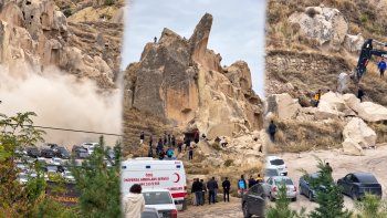 Derrumbe en Capadocia: al menos tres muertos y cinco heridos en una zona turística