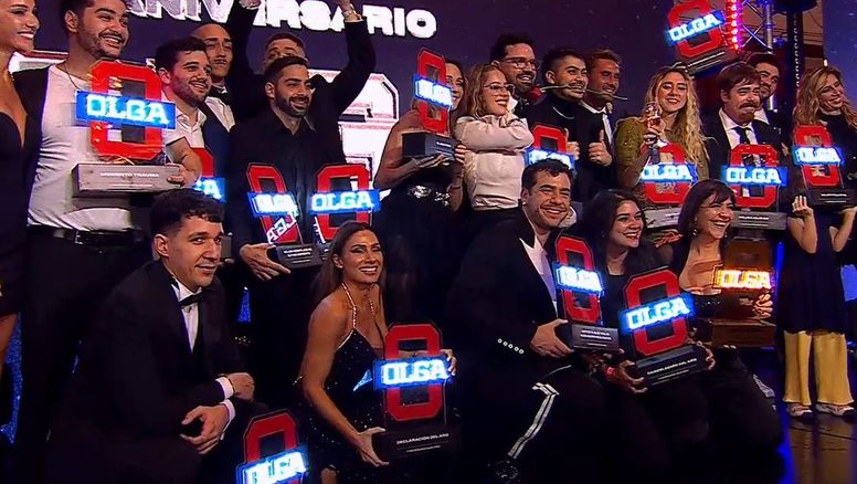 OLGA cumplió 1 año y se festejó fuerte: Premios, sorpresas y un gran ganador